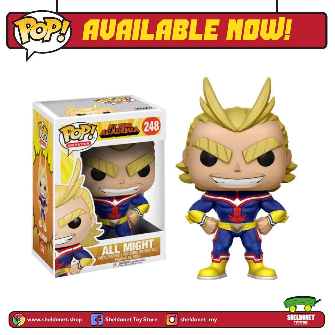 FUNKO Pop! Animation: My Hero Academia - All Might 3 FUNKO Pop! Animation: My Hero Academia - All Might