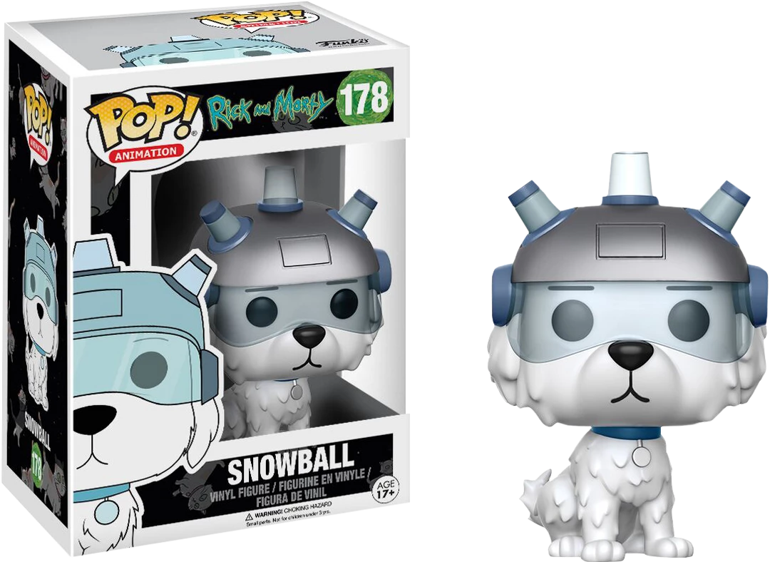 FUNKO POP! Animation: Rick And Morty - Snowball 3 FUNKO POP! Animation: Rick And Morty - Snowball