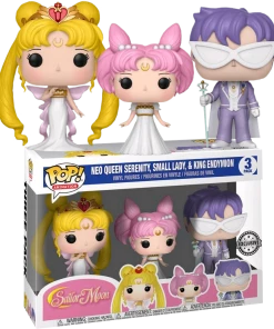 FUNKO POP! Animation: Sailor Moon - Serenity, Endy, Rini 3PK POP! VINYL