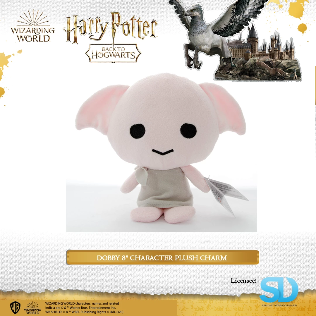 Wizarding World HARRY POTTER - Dobby 8" Character Plush Charm 3 Wizarding World HARRY POTTER - Dobby 8" Character Plush Charm