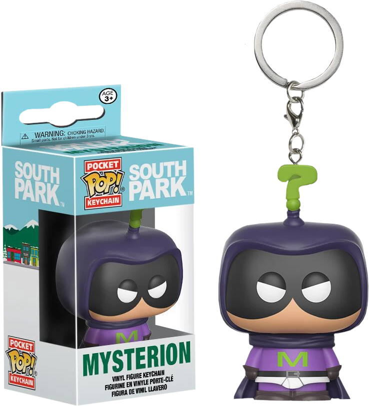 FUNKO Pocket Pop ! South Park- Mysterion Pocket POP! Keychain 3 FUNKO Pocket Pop ! South Park- Mysterion Pocket POP! Keychain
