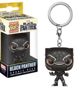 FUNKO Pocket Pop! Keychain: Marvel - Black Panther- Black Panther