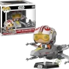 FUNKO Pop! Deluxe: Star Wars: Luke Skywalker With X-Wing