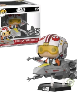 FUNKO Pop! Deluxe: Star Wars: Luke Skywalker With X-Wing