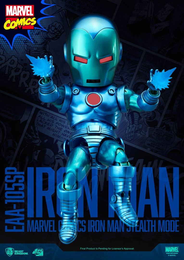 Beast Kingdom: EAA-105SP Marvel Comics Iron Man STEALTH MODE 3 Beast Kingdom: EAA-105SP Marvel Comics Iron Man STEALTH MODE