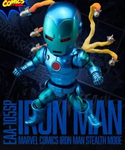 Beast Kingdom: EAA-105SP Marvel Comics Iron Man STEALTH MODE