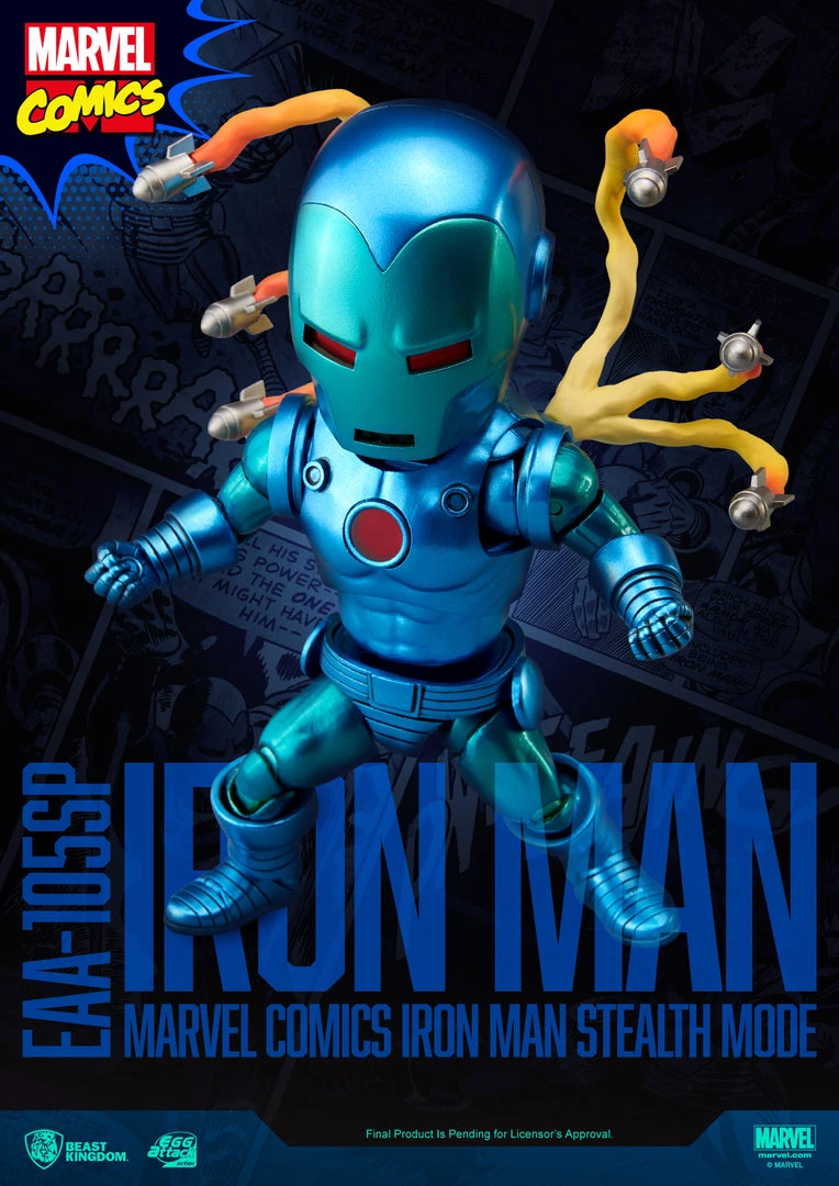 Beast Kingdom: EAA-105SP Marvel Comics Iron Man STEALTH MODE 4 Beast Kingdom: EAA-105SP Marvel Comics Iron Man STEALTH MODE