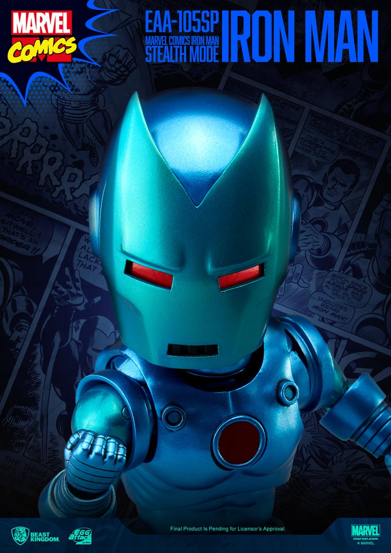 Beast Kingdom: EAA-105SP Marvel Comics Iron Man STEALTH MODE 6 Beast Kingdom: EAA-105SP Marvel Comics Iron Man STEALTH MODE