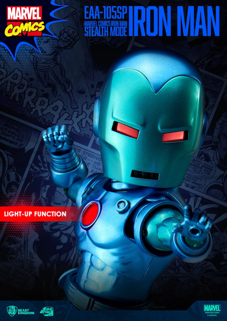 Beast Kingdom: EAA-105SP Marvel Comics Iron Man STEALTH MODE 7 Beast Kingdom: EAA-105SP Marvel Comics Iron Man STEALTH MODE