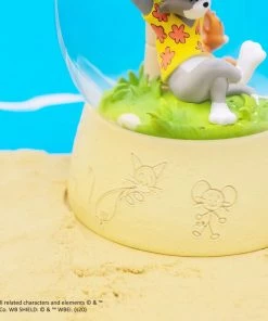 Beast Kingdom: Soap Studio - Tom And Jerry Tropical Oasis Snow Globe