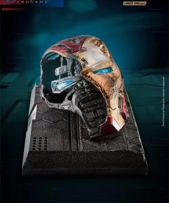 Beast Kingdom: MC-038 Avengers: Endgame Master Craft Iron Man Mark50 Helmet Battle Damaged