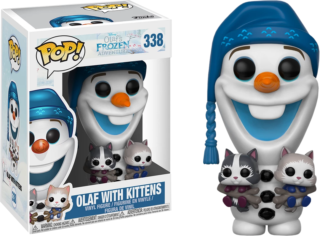 FUNKO POP! Disney: Olaf's Frozen Adventure - Olaf With Kittens 3 FUNKO POP! Disney: Olaf's Frozen Adventure - Olaf With Kittens
