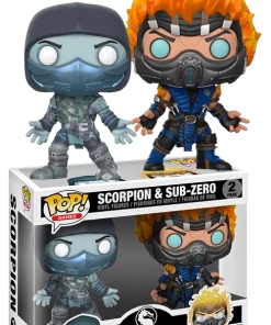 FUNKO Pop! Games: Mortal Kombat - Scorpion & Sub-Zero (2-pack) [Exclusive]