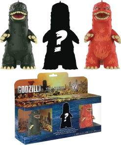 FUNKO Mystery Minis 3 - Pack: Godzilla