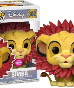 FUNKO POP! Disney: Lion King - Simba With Leaf Mane (Flocked) [Exclusive]