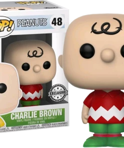 FUNKO POP! Television: Peanuts - Charlie Brown (Merry Christmas) (Exclusive)