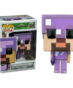 FUNKO Pop! Games: Minecraft - Steve With Enchanted Armor