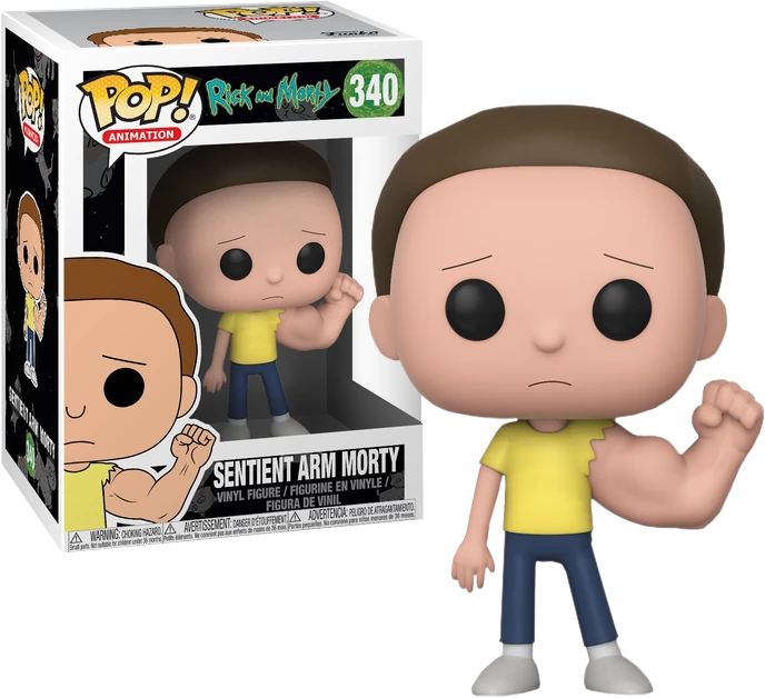 FUNKO Pop! Animation : Rick And Morty - Sentient Arm Morty 3 FUNKO Pop! Animation : Rick And Morty - Sentient Arm Morty