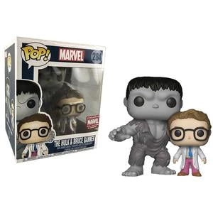 FUNKO POP! Marvel: The Hulk & Bruce Banner (Marvel Collector Corps Exclusive) 3 FUNKO POP! Marvel: The Hulk & Bruce Banner (Marvel Collector Corps Exclusive)