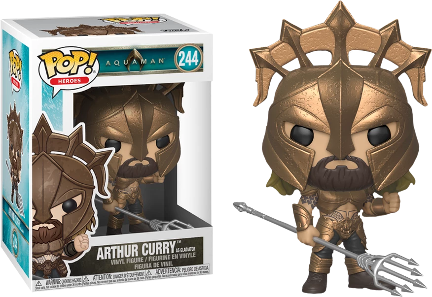 FUNKO Pop! Heroes: Aquaman - Arthur Curry As Gladiator 3 FUNKO Pop! Heroes: Aquaman - Arthur Curry As Gladiator