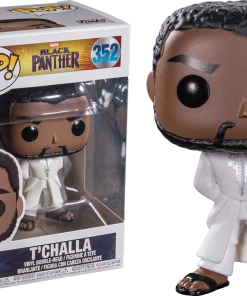 FUNKO Pop! Marvel: Black Panther - T'Challa (White Robe)