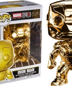 FUNKO POP! VINYL Pop! Marvel - Marvel Studio The First 10 Years - Iron Man (Gold Chrome)
