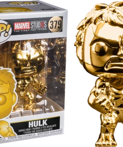 FUNKO Pop! Marvel - Marvel Studio The First 10 Years - Hulk (Gold Chrome)