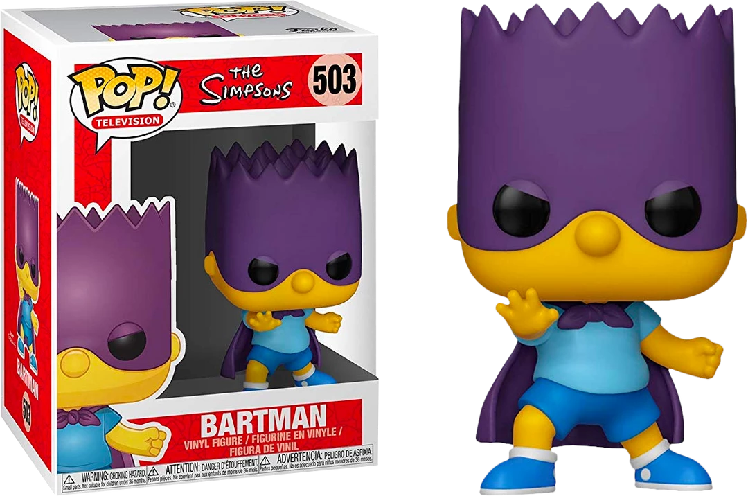 FUNKO Pop! TV: The Simpsons - Bart As Bartman 3 FUNKO Pop! TV: The Simpsons - Bart As Bartman