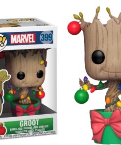 FUNKO POP! Marvel: Holiday - Groot W- Lights & Ornaments