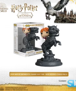 FUNKO POP! Movie Moments: Harry Potter - Ron Riding Chess Piece