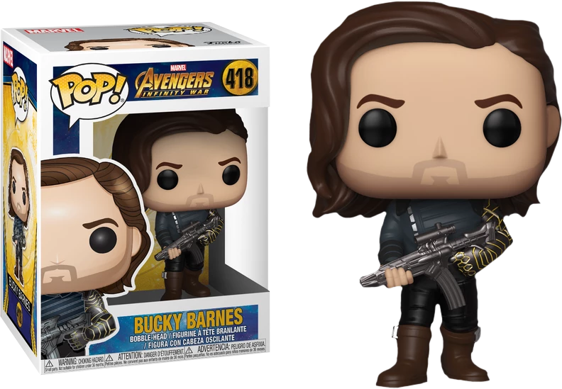 FUNKO POP! Marvel Avengers Infinity War - Bucky Barnes 3 FUNKO POP! Marvel Avengers Infinity War - Bucky Barnes