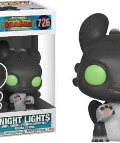 FUNKO POP! Movies: How To Train Your Dragon 3 - Night Lights (Black & Green)