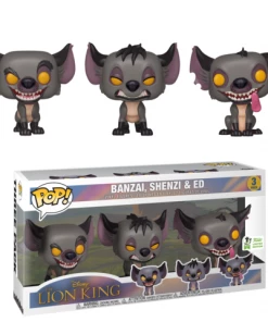 FUNKO POP! Disney: Lion King - Shenzi,Banzai And Ed (3-Pack) [ECCC 2019 Spring Convention]
