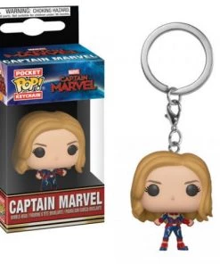 FUNKO Pocket Pop! Marvel: Captain Marvel (2019) - Captain Marvel Pocket POP! Keychain