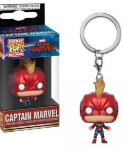 FUNKO Pocket POP! Keychain Pocket Pop! Marvel: Captain Marvel (2019) - Captain Marvel Masked
