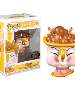Funko Pop! Disney: Beauty & The Beast - Chip With Bubbles (Exclusive)