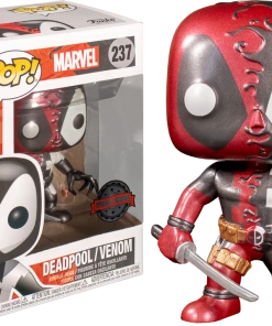 FUNKO Pop! Marvel: Marvel Venom - Venomized Deadpool (Metallic) [Exclusive]