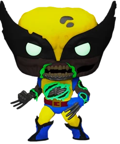 FUNKO Pop! Marvel: Marvel Zombies- Wolverine (Glow In The Dark) [Exclusive]