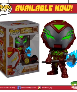 FUNKO Pop! Marvel: Infinity Warps - Iron Hammer (Glow In The Dark) [Exclusive]