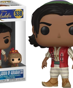 FUNKO Pop! Disney: Aladdin (2019) - Aladdin Of Agrabah With Abu
