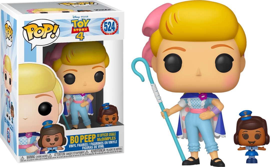 FUNKO Pop! Disney: Toy Story 4 - Bo Beep & Officer McDimples 3 FUNKO Pop! Disney: Toy Story 4 - Bo Beep & Officer McDimples