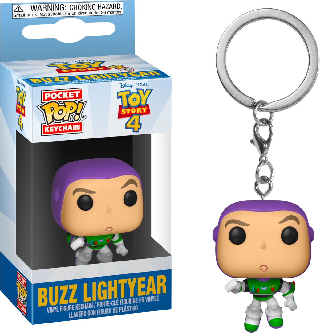 FUNKO Pocket Pop! Disney: Toy Story 4 - Buzz Lightyear Pocket POP! Keychain 3 FUNKO Pocket Pop! Disney: Toy Story 4 - Buzz Lightyear Pocket POP! Keychain