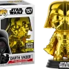 FUNKO Convention Exclusive Pop! Star Wars: Darth Vader Gold Chrome (2019 Galactic Convention) [Exclusive]