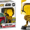 FUNKO Pop! Star Wars: Boba Fett Gold Chrome (2019 Galactic Convention) [Exclusive]
