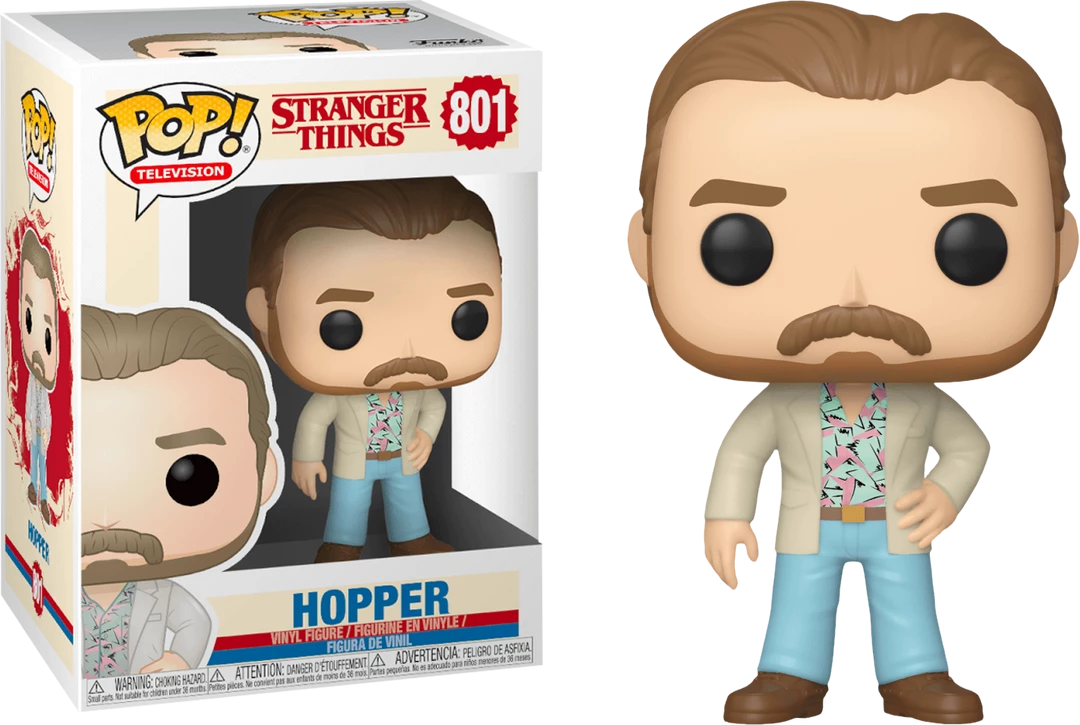 FUNKO Pop! TV: Stranger Things Season 3 - Hopper (Date Night) 3 FUNKO Pop! TV: Stranger Things Season 3 - Hopper (Date Night)