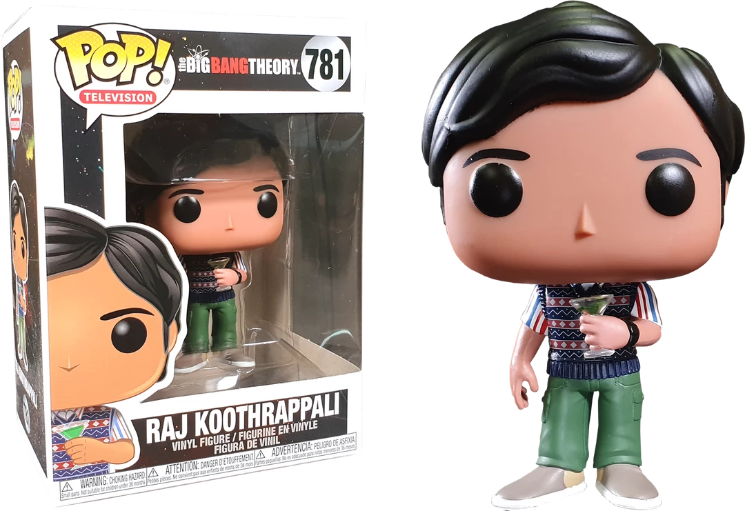 FUNKO POP! TV : Big Bang Theory - Raj 3 FUNKO POP! TV : Big Bang Theory - Raj