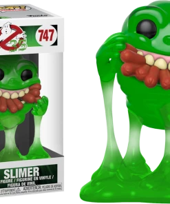 FUNKO Pop! Movies: Ghostbusters - Slimer With Hot Dog (Translucent) [Exclusive]