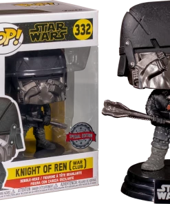 FUNKO Pop! Star Wars Episode IX: The Rise Of Skywalker - Knight Of Ren With War Club [Exclusive]