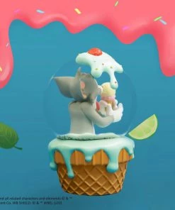 Beast Kingdom: Soap Studio - Tom And Jerry Ice Cream Snow Globe