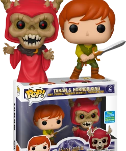 FUNKO POP! Disney: Black Cauldron - Taran & Horned King (2-pack) [SDCC 2019 Summer Convention] Convention Exclusive